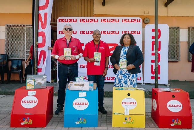 ISUZU Motors South Africa joins forces with Rally to Read to promote literacy in Nelson Mandela Bay 